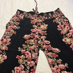 Flowery Pants